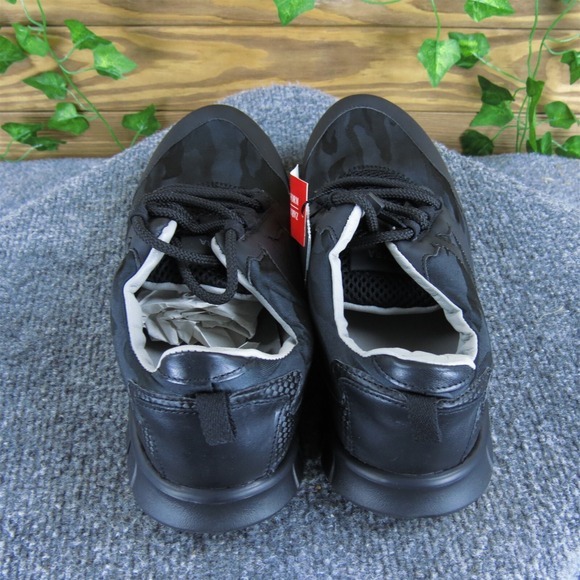 Zara Women's  Sneaker Black Synthetic‎ Sz 8 Medium Gently Used 2025 - Picture 4 of 6